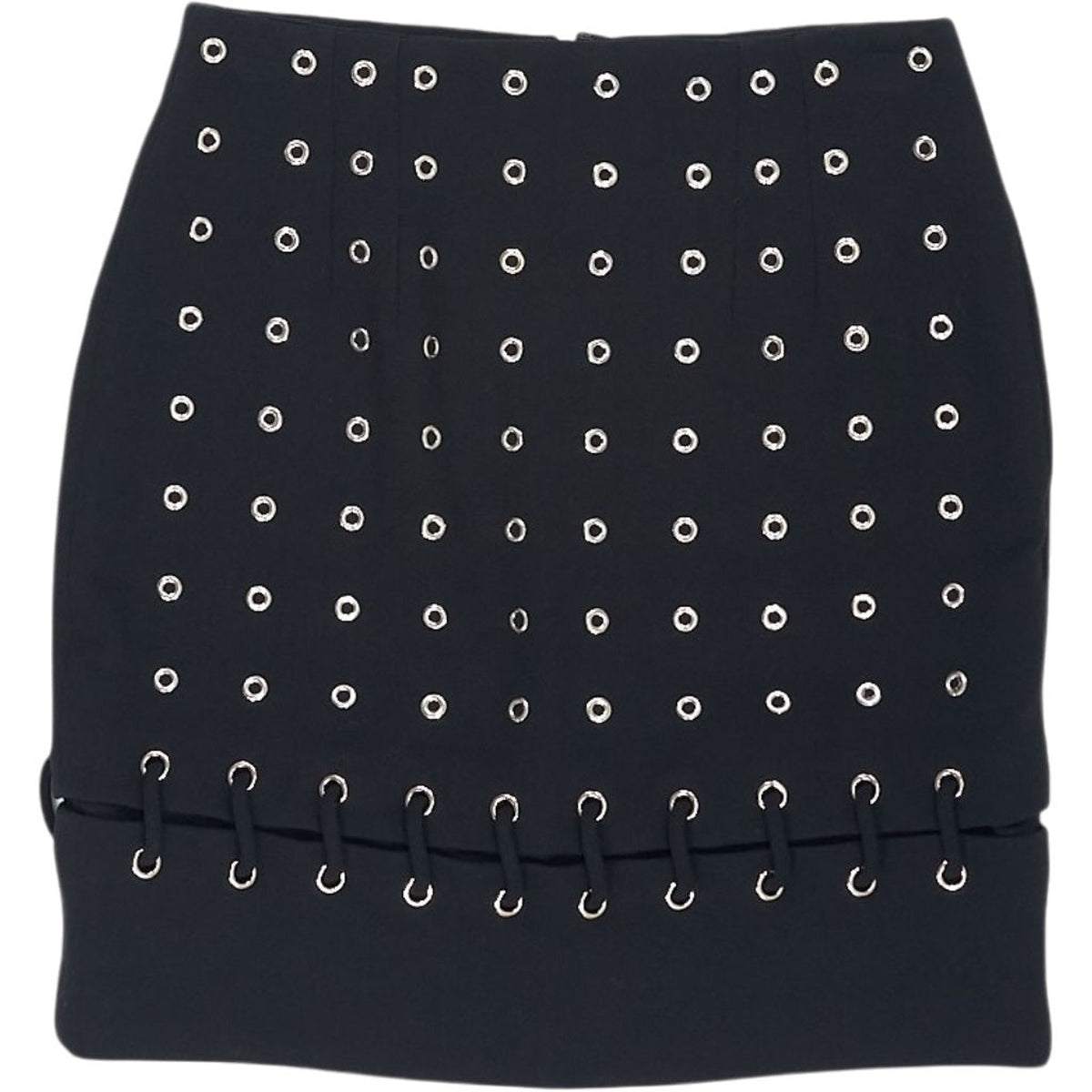 Damsel in a Dress Black Evlin Eyelet Skirt
