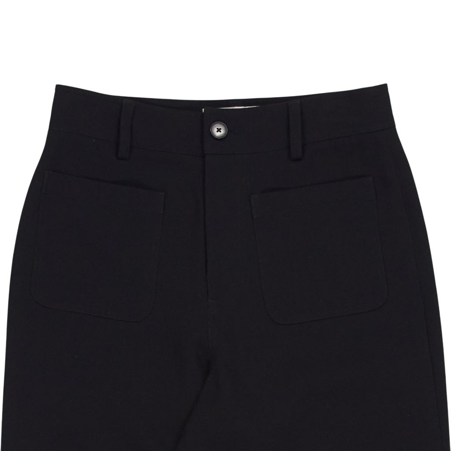 Wyse Black Trousers with Pockets