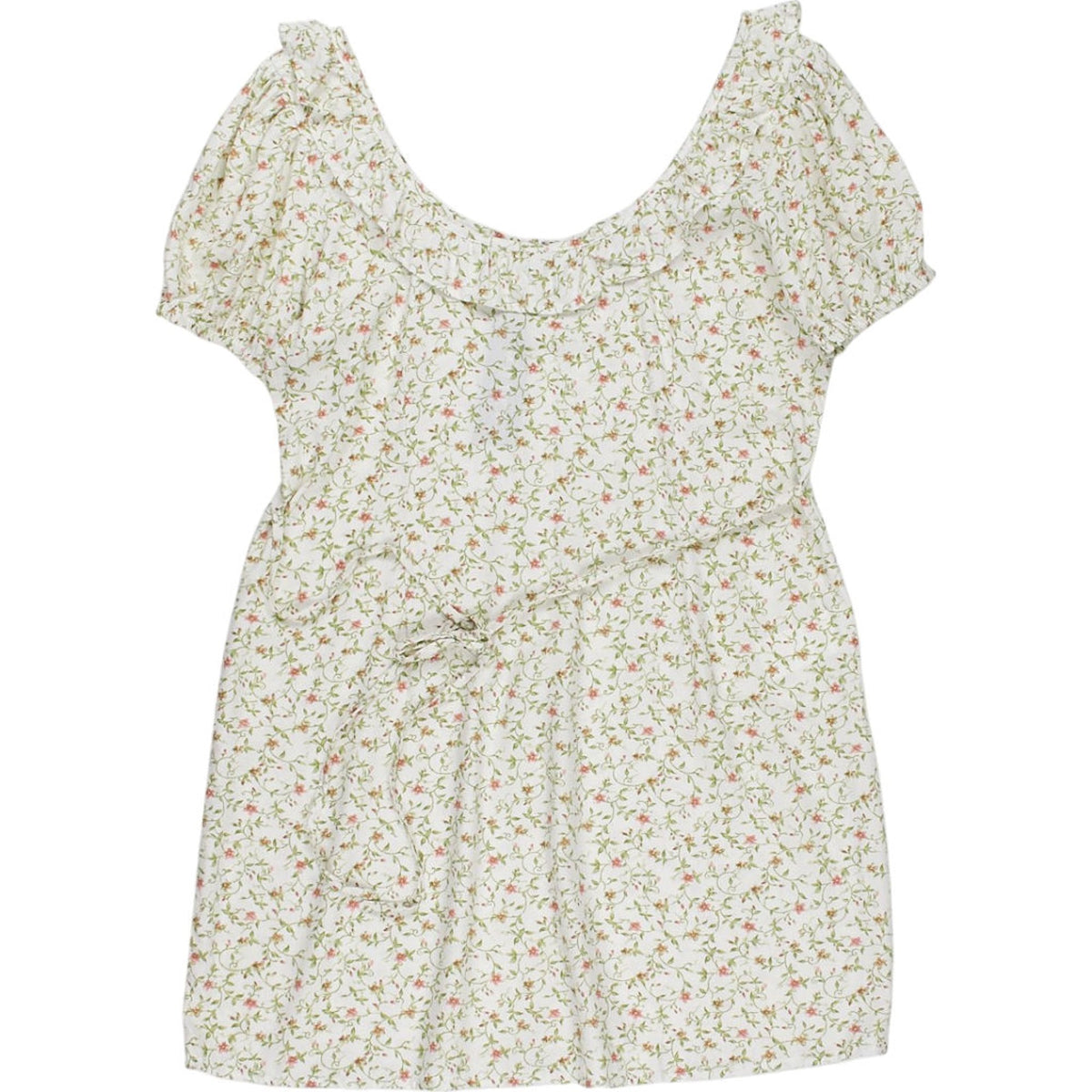 Motel Ivory Floral Sasanya Dress