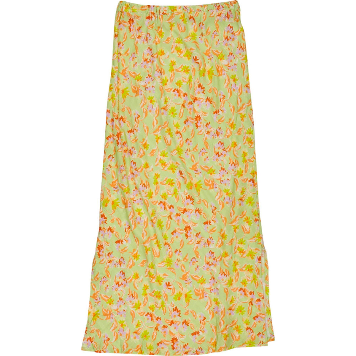 OMNES Floral Viscose Midi Skirt