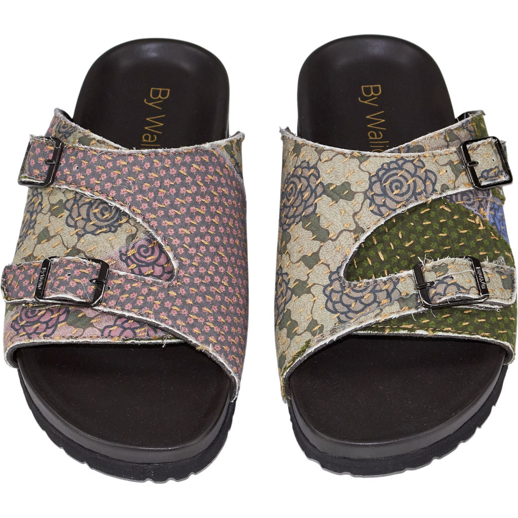 By Walid Multicoloured Kris Sandal