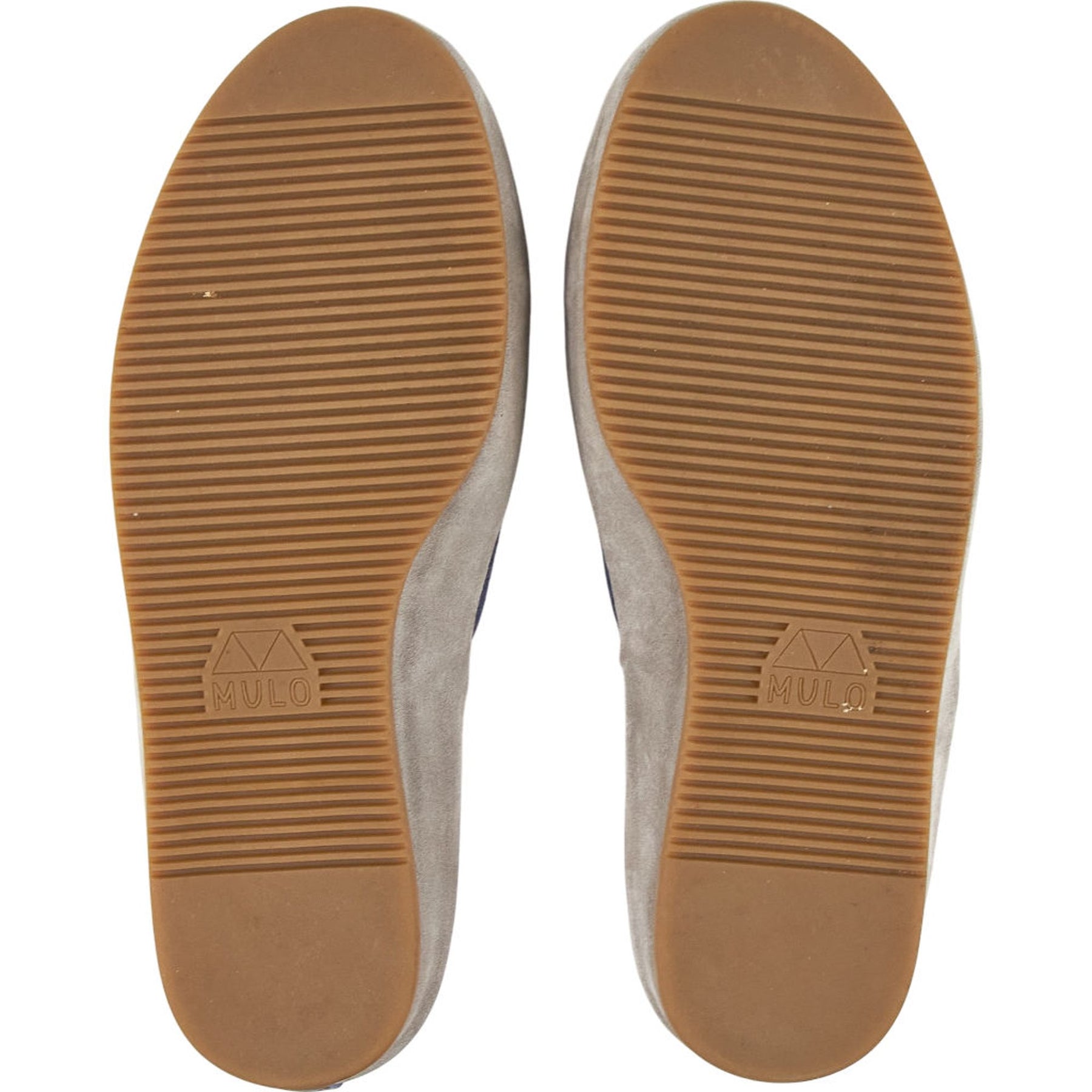 Mulo Blue Suede Slippers