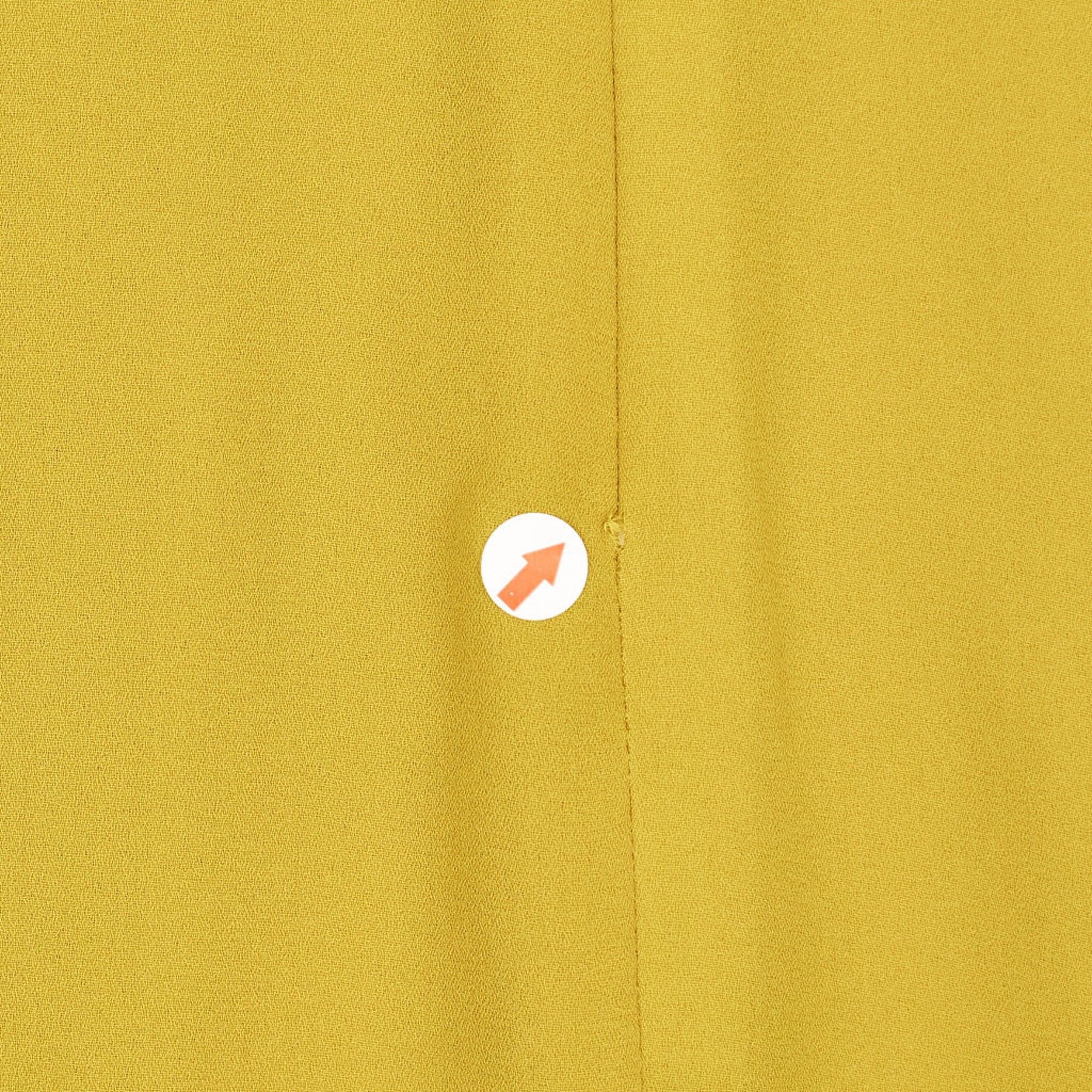 Farhi Mustard Ruched Dress