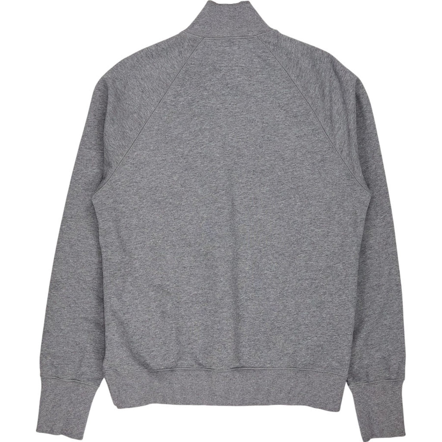 Drake's Grey Quarter-Zip Sweatshirt M