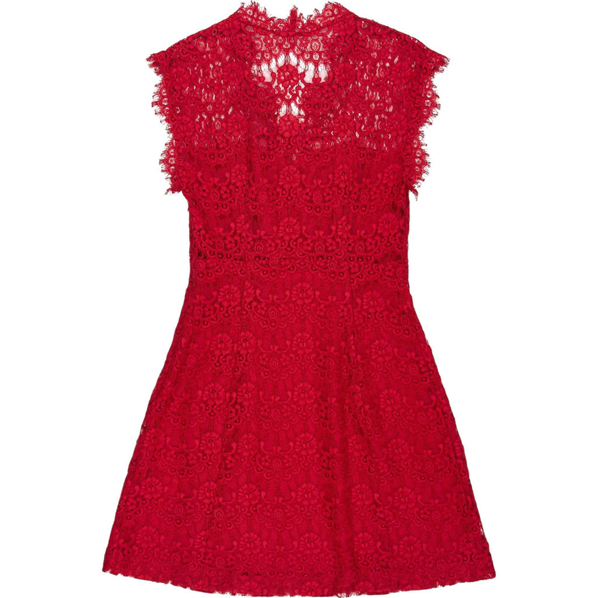 Claudie Pierlot Red Lace Dress