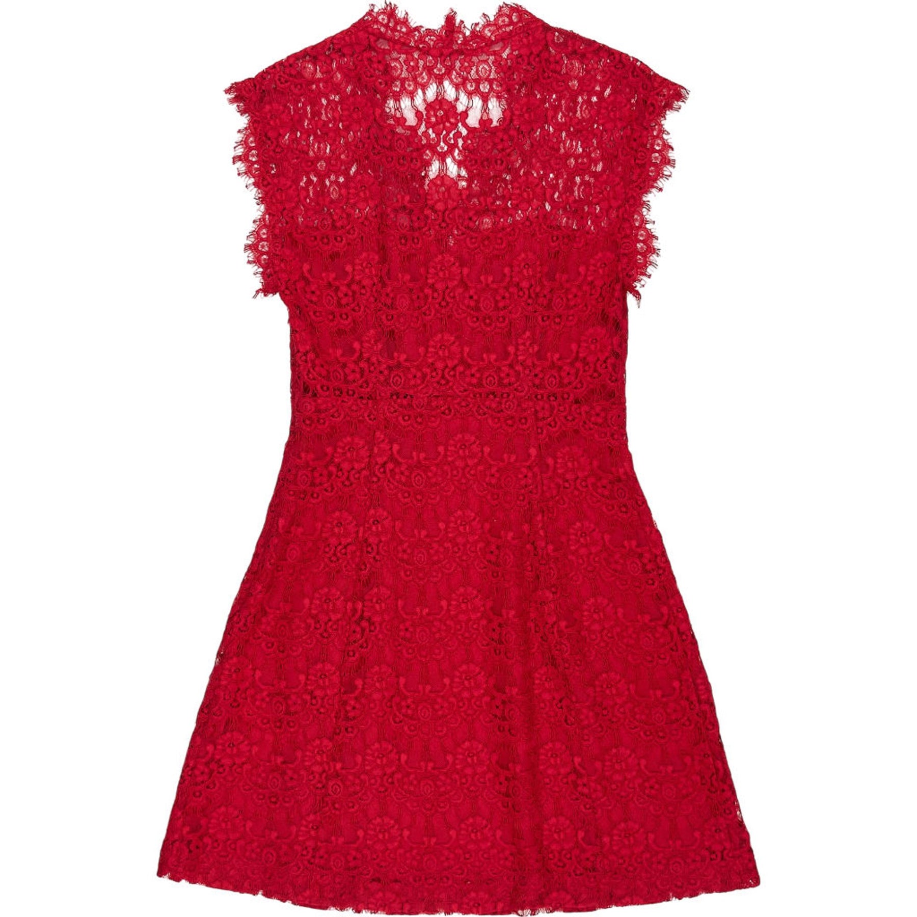 Claudie Pierlot Red Lace Dress