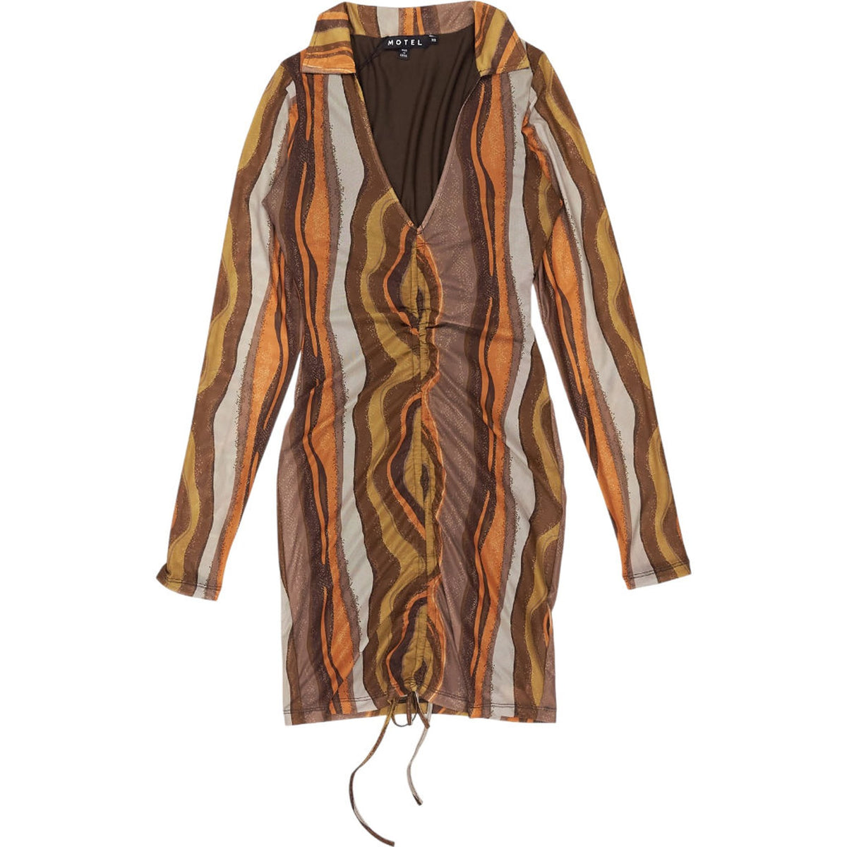 Motel Earthy Gradient Aviva Dress