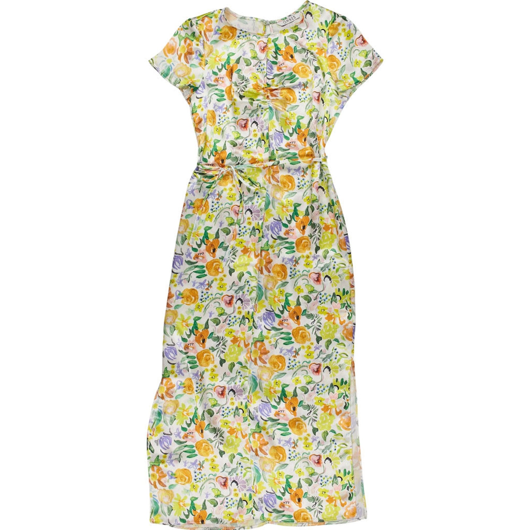 OMNES Floral Midi Dress