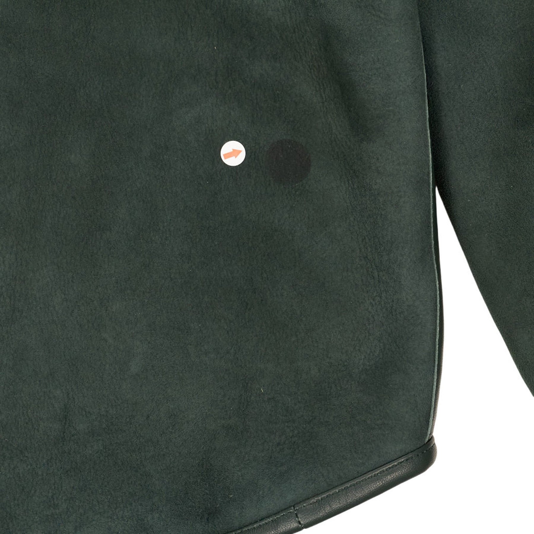 YMC Green Shearling Collar Jacket
