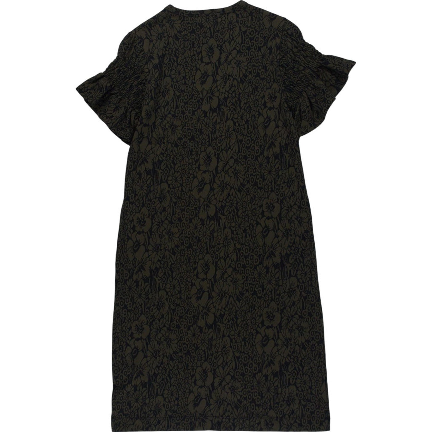 YMC Black Floral Pattern Dress