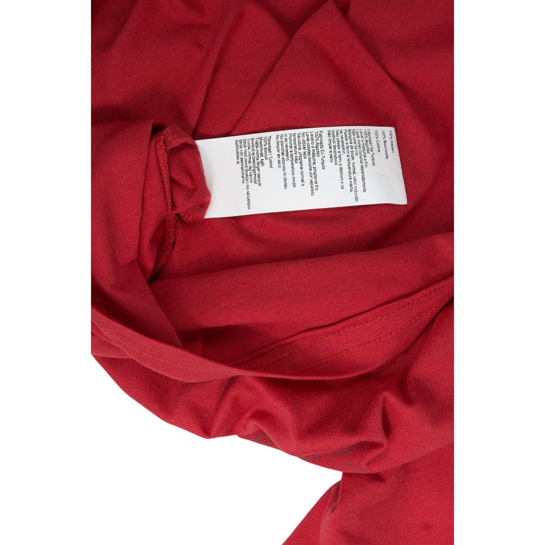 Timberland Red Organic Cotton T-Shirt