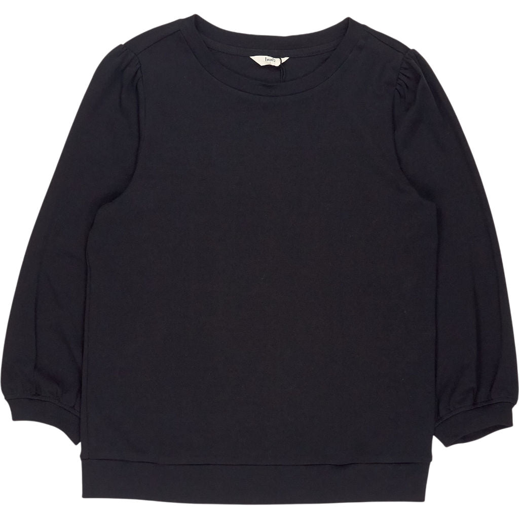 Hush Black Mimi Puff Sleeve Tee