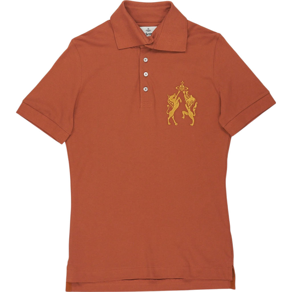 Vivienne Westwood Orange Polo Shirt Size M | Shop from Crisis Online