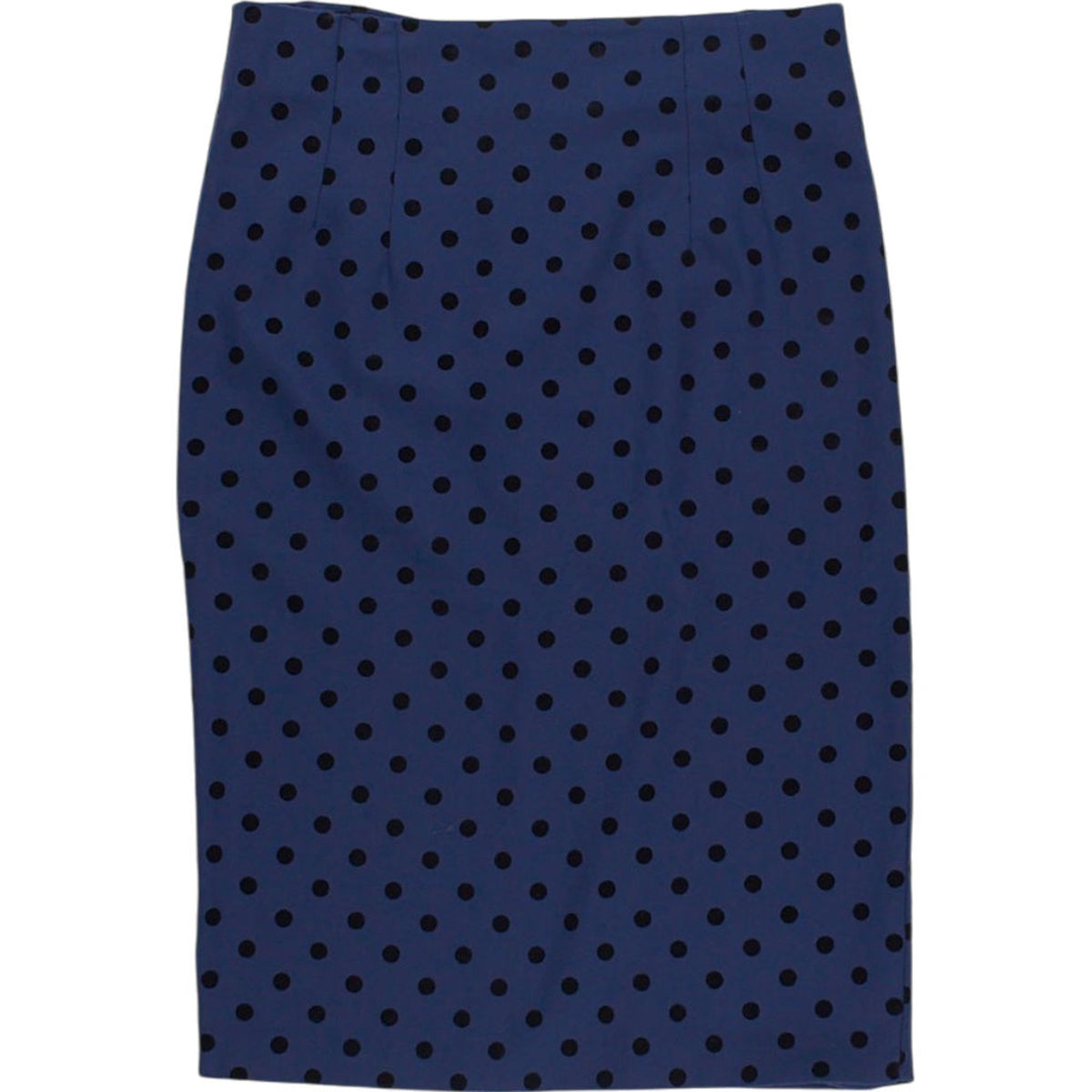 Topshop Blue Polka Dot Skirt