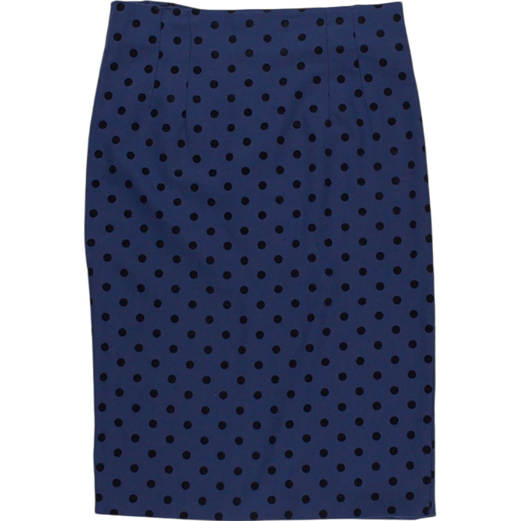 Topshop Blue Polka Dot Skirt