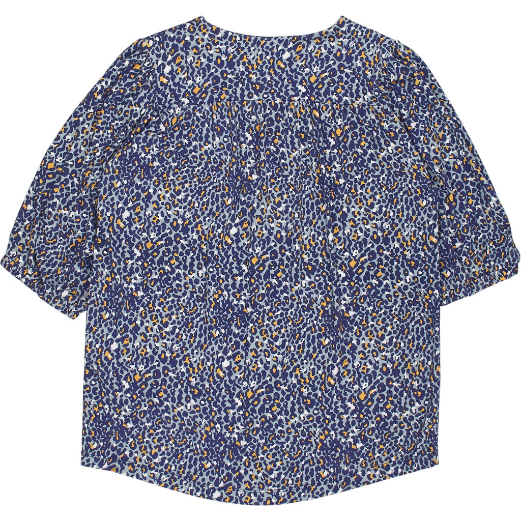 Baukjen Blue Patterned Blouse