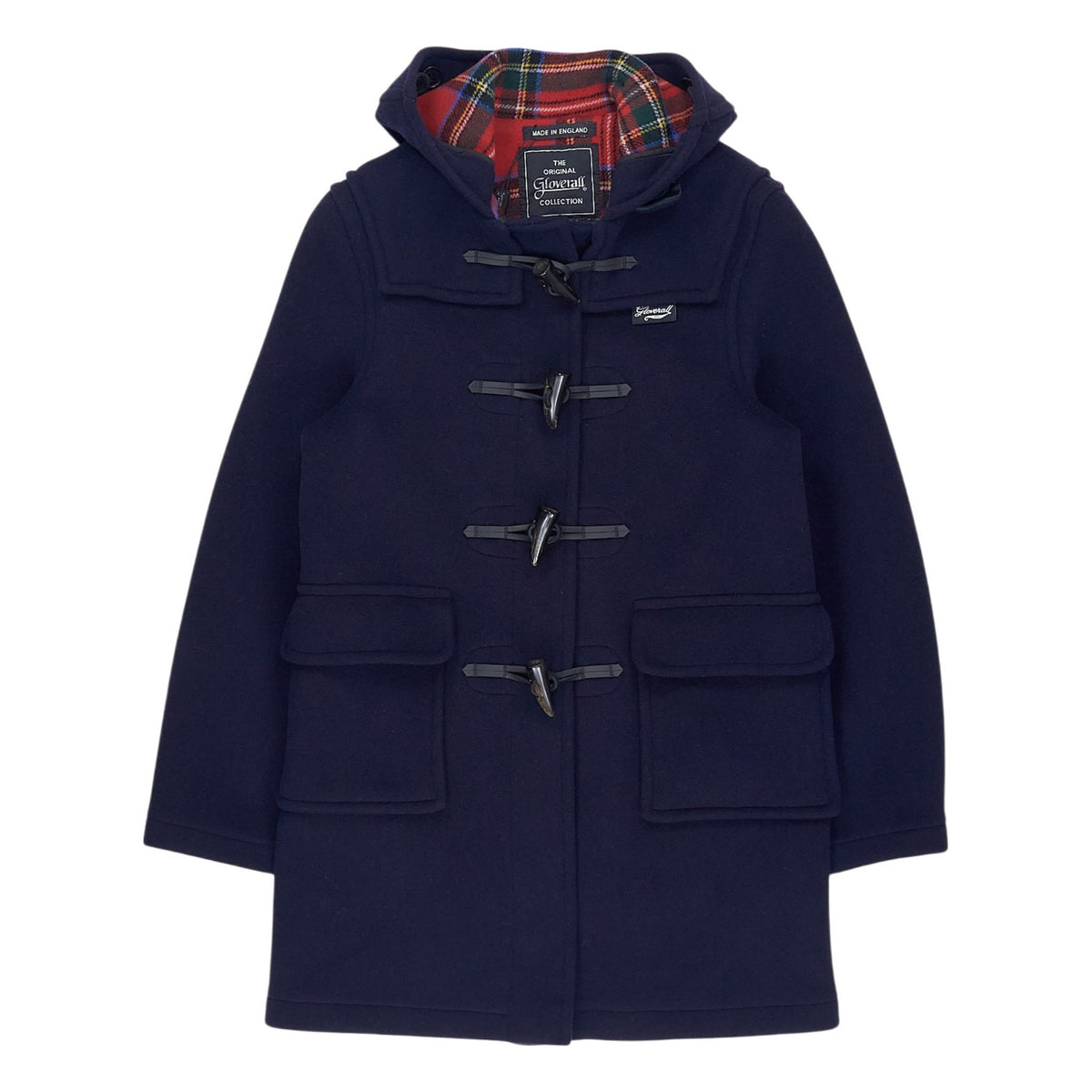 Gloverall Navy Wool Duffle Coat - Child Age 10