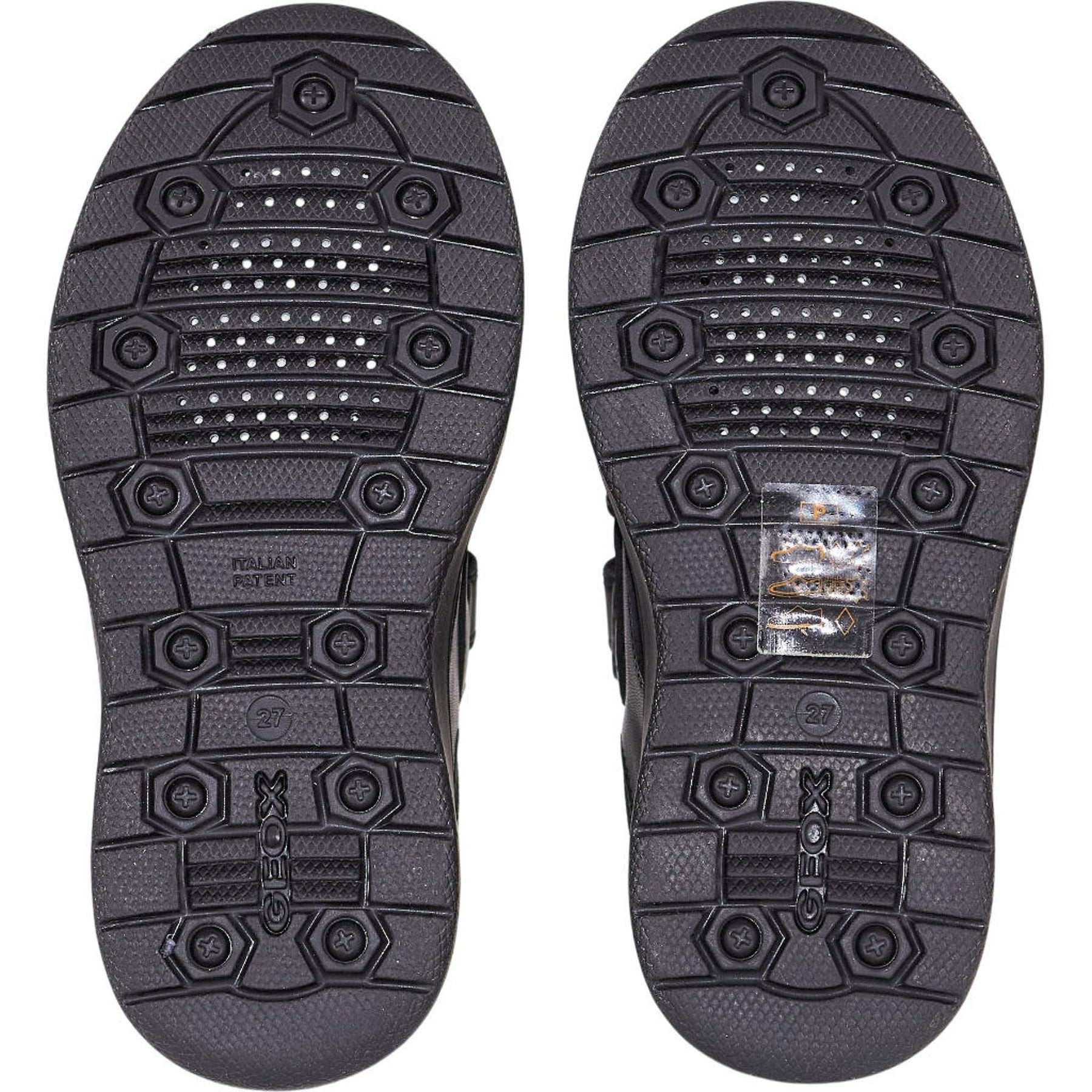 Geox Black J Riddock B.F Shoes