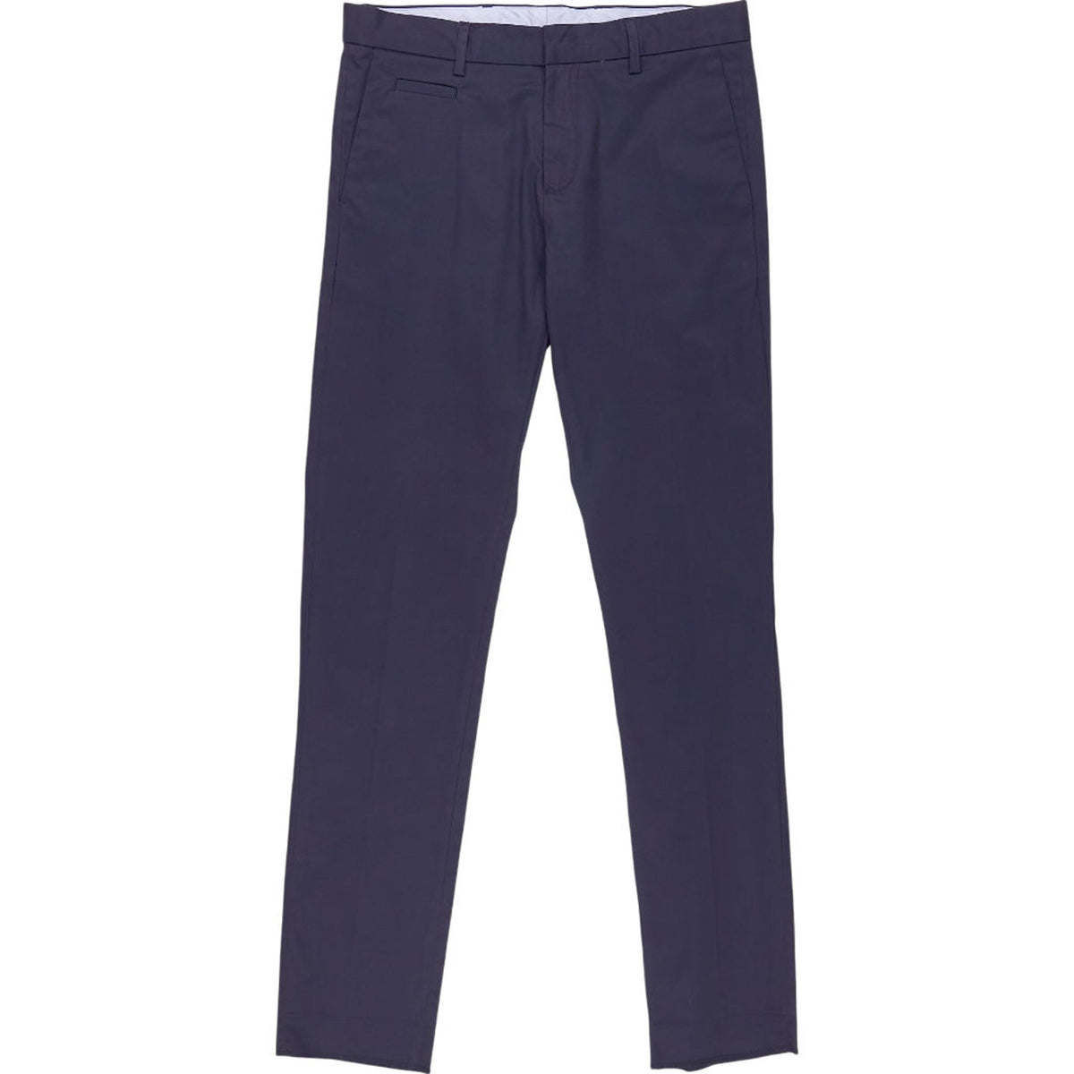 Moss London Navy Slim Fit Trousers