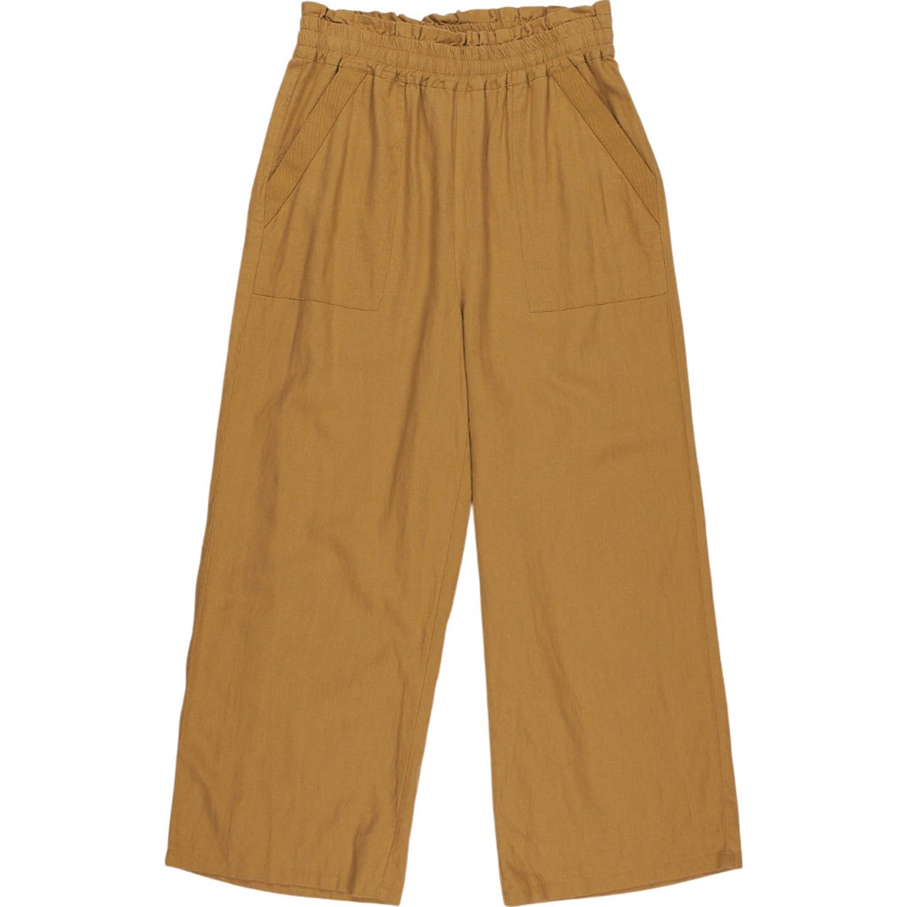 Wyse Brown Linen Trousers