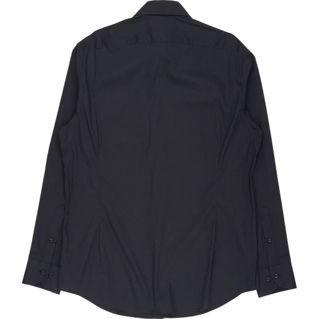 Moss Black Tailored Fit Shirt