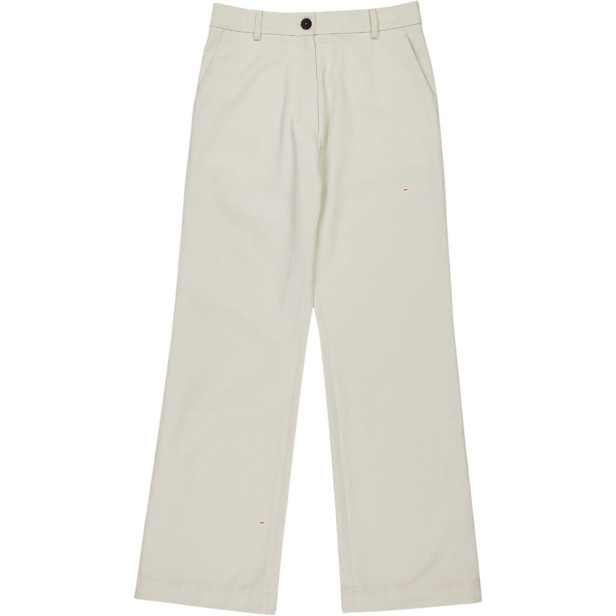Studio Nicholson Cream Corbu High-Waist Trousers