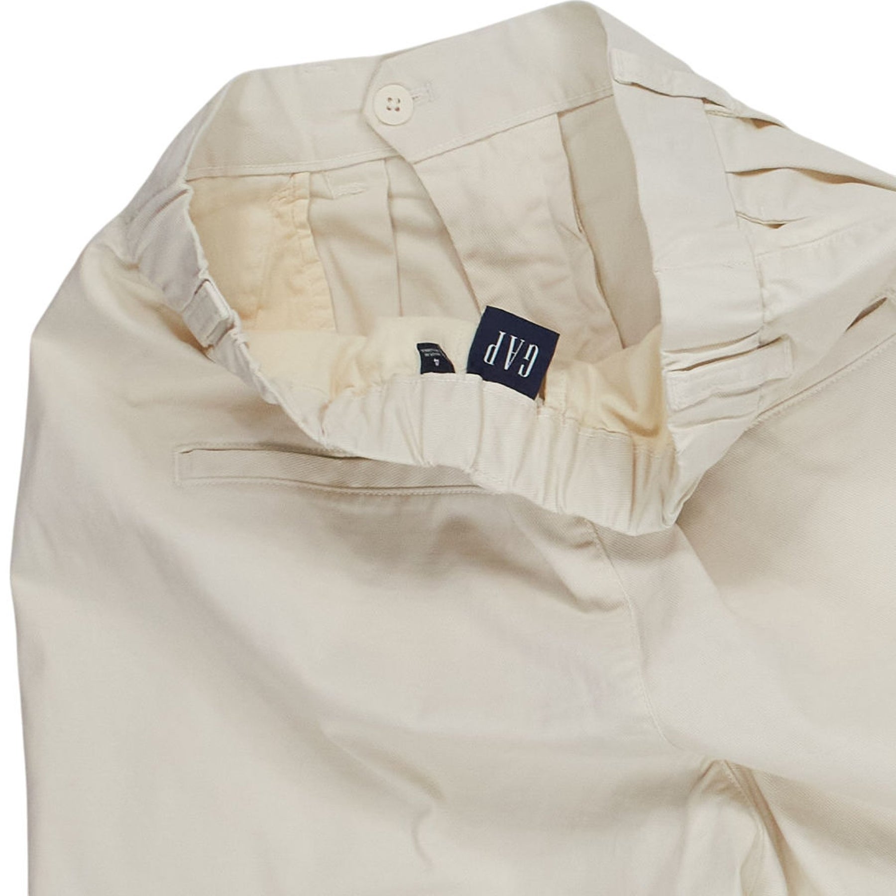 Gap Cream Pleated Shorts