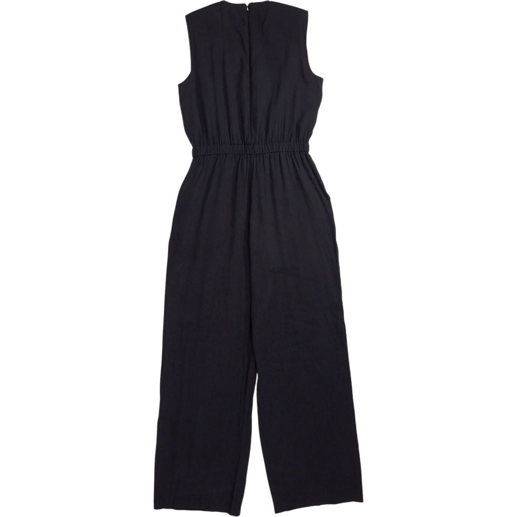 Hush Washed Black Kirza Textured Jumpsuit