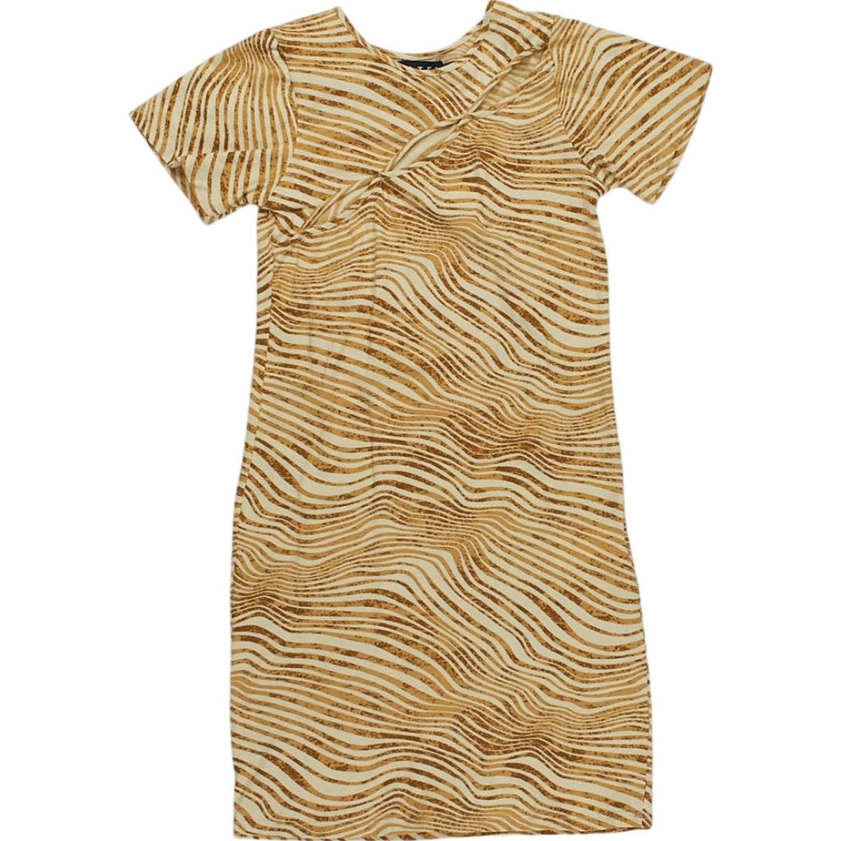 Motel Tan Desert Terrain Gueri Dress