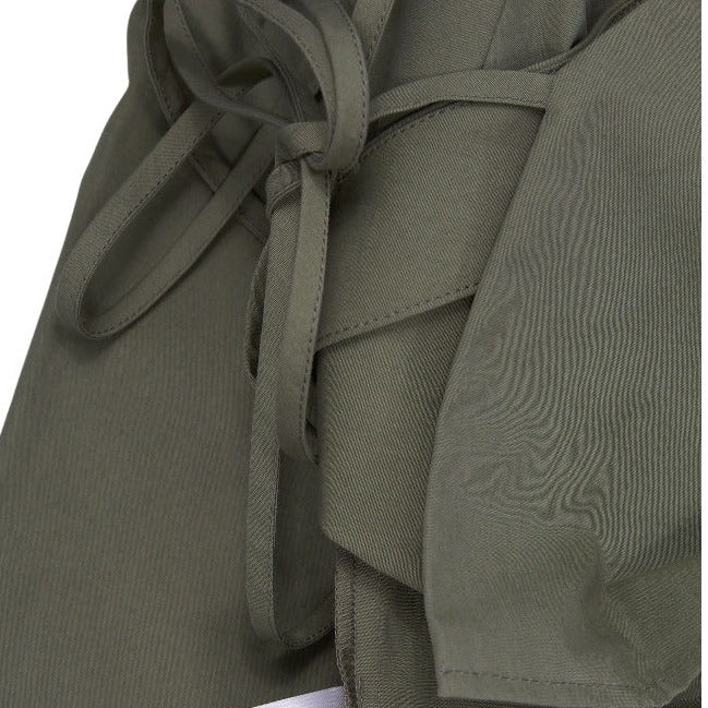 Aligne Green Wrap Top