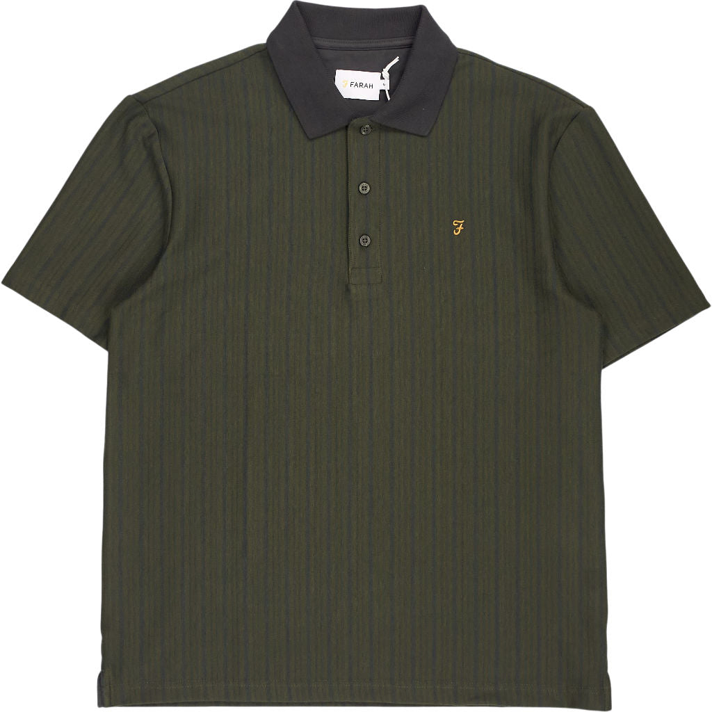 Farah Rosemary Cooper Stripe Polo Shirt