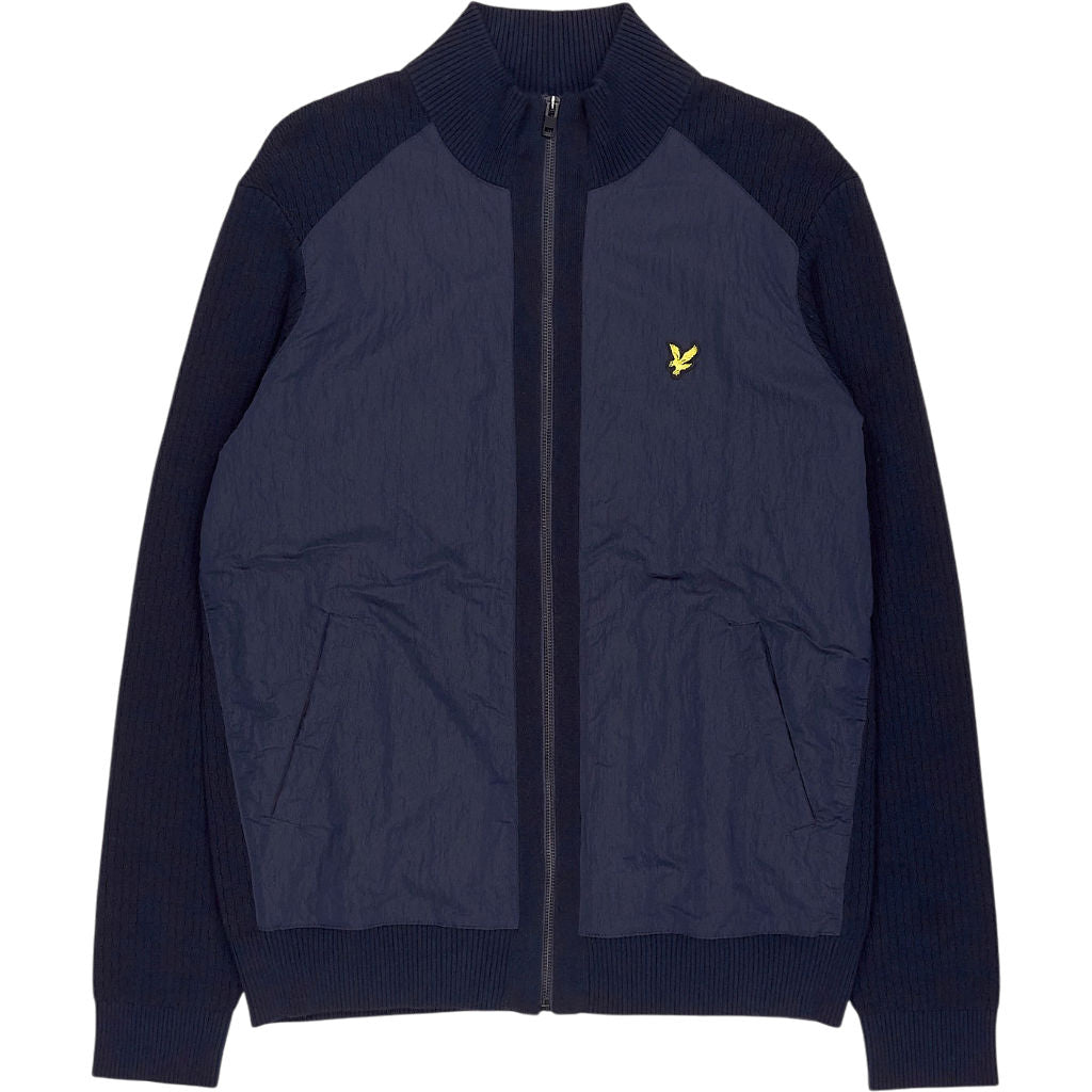 Lyle & Scott Navy Full Zip Jacket