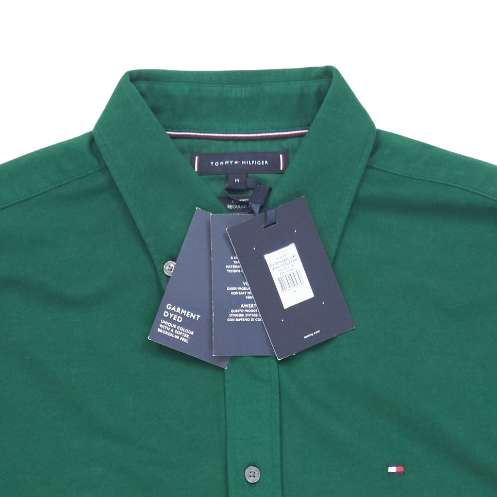 Tommy Hilfiger Green Button-Up Shirt