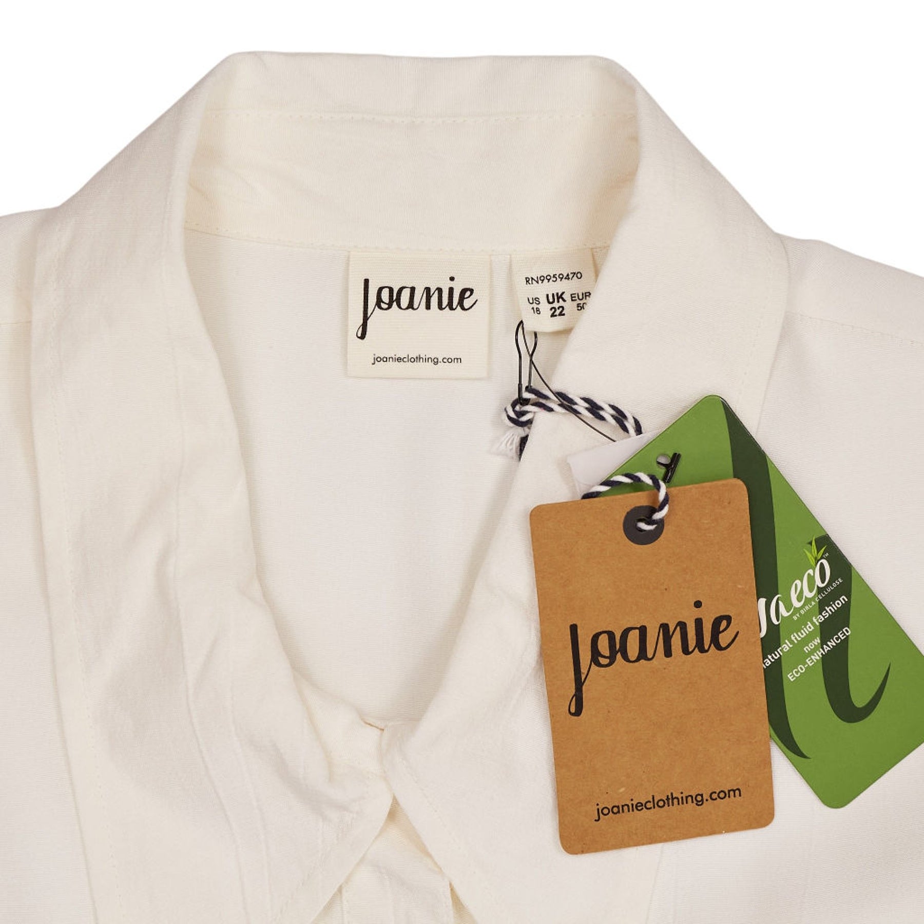 Joanie White Long Sleeve Shirt