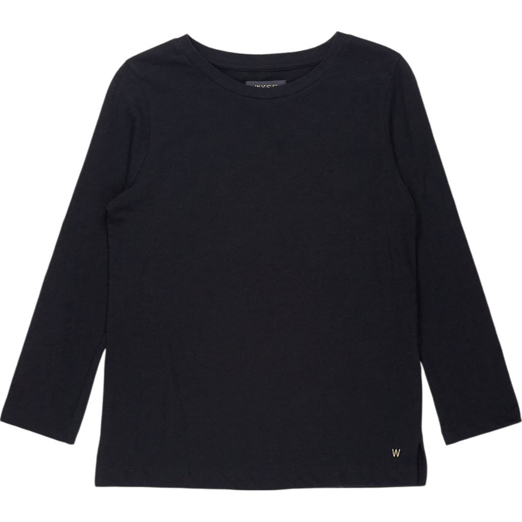 Wyse Black Long Sleeve T-Shirt