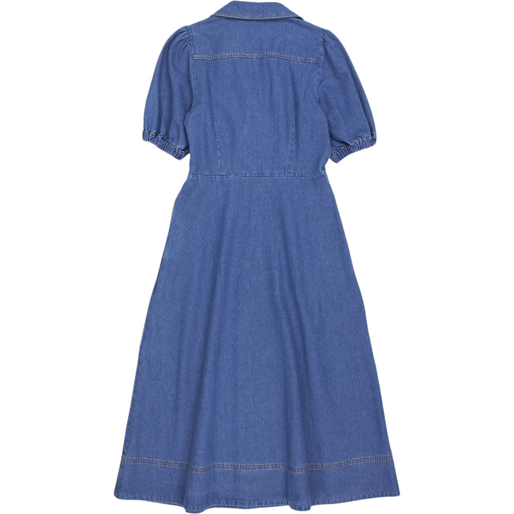 Wyse Blue Denim Freya Dress