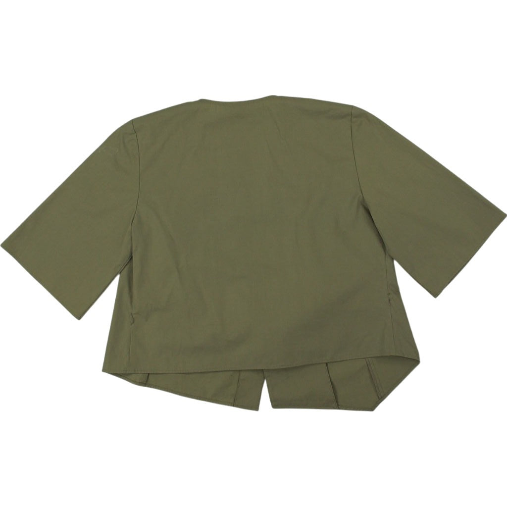 Aligne Green Wrap Top