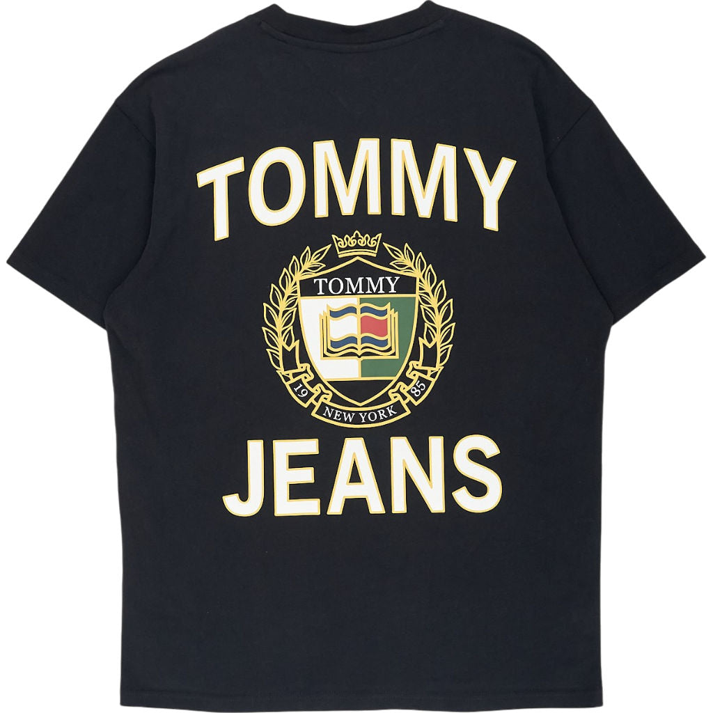 Tommy Jeans Black Crest T-Shirt