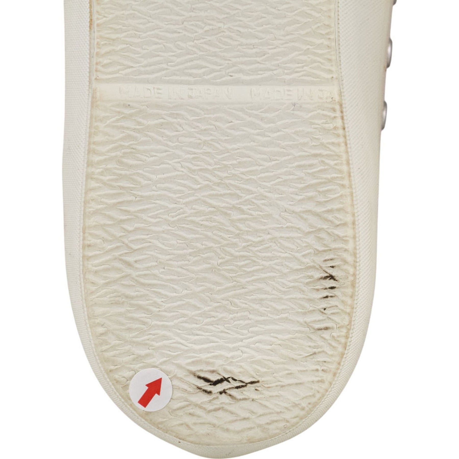 YMC Cream Canvas Trainers
