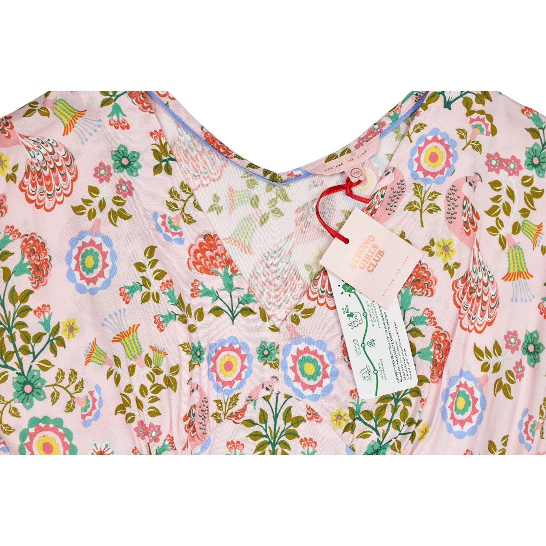 Strong Girls Club Pink Floral Dress