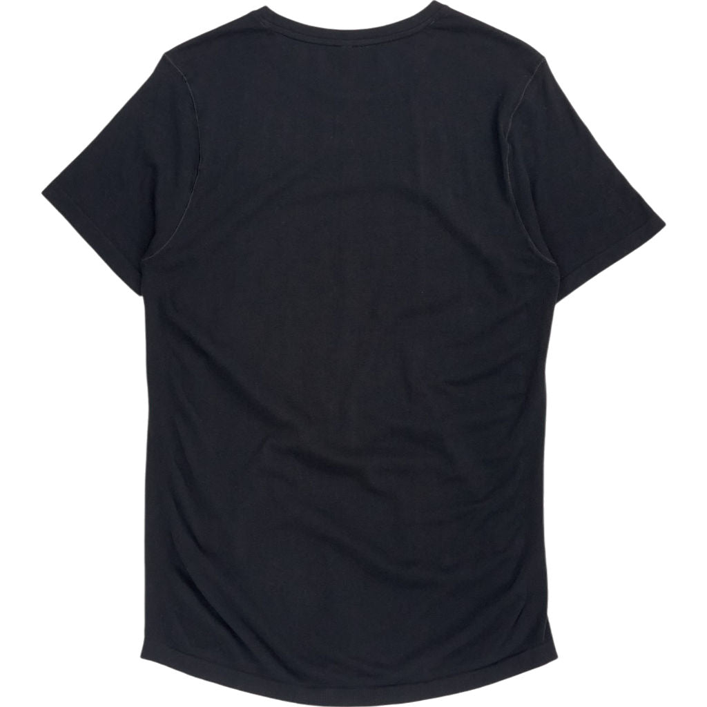 Hamilton + Hare Black Cotton T-Shirt