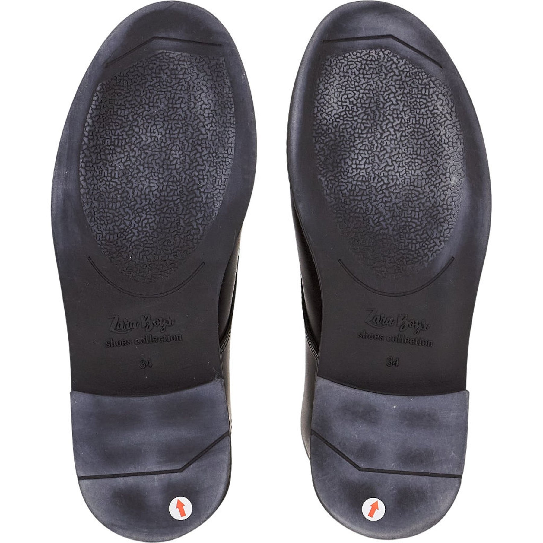 Zara Boys Black Lace-Up Shoes