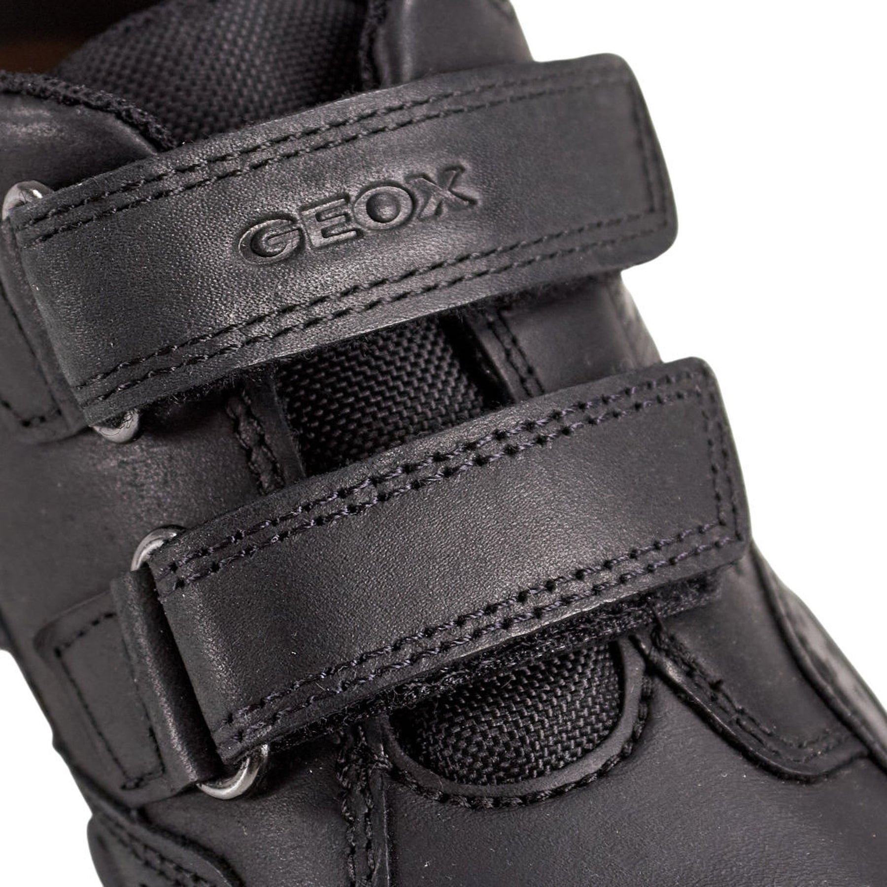 Geox Black J Savage Trainers
