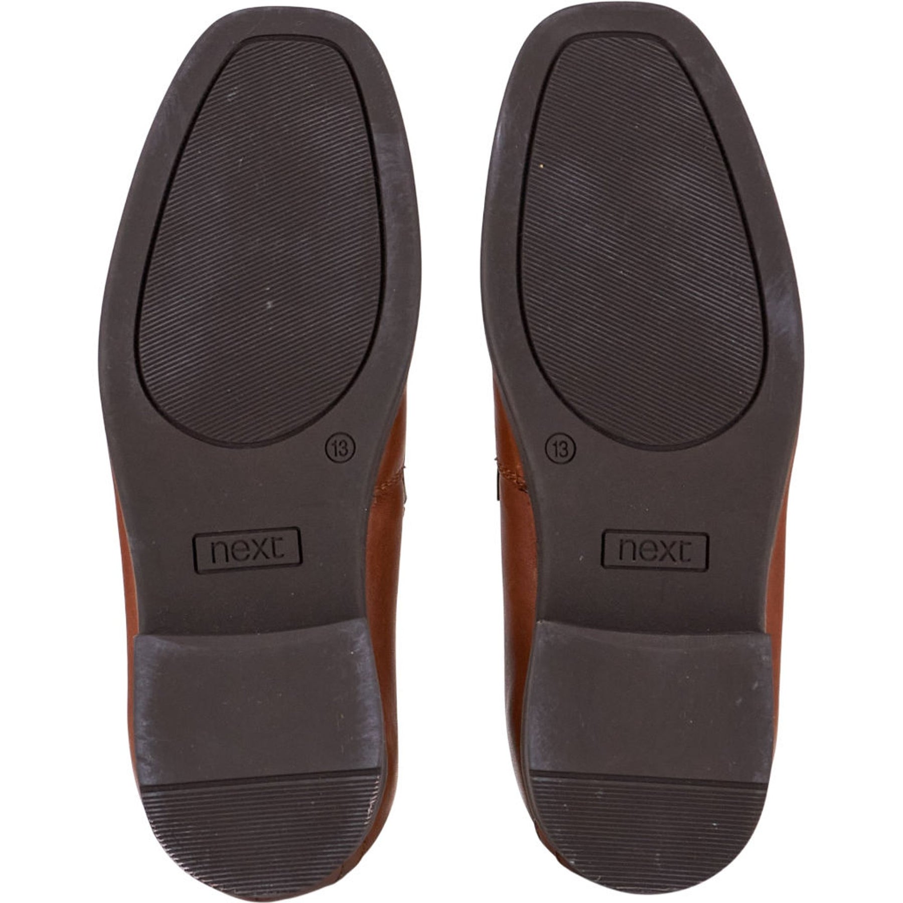 Next Brown Leather Loafers