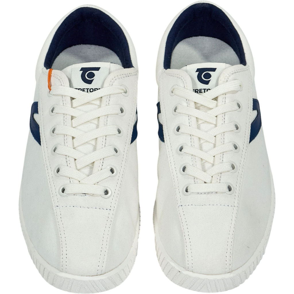 Tretorn White Navy Nylite '67 Sneakers