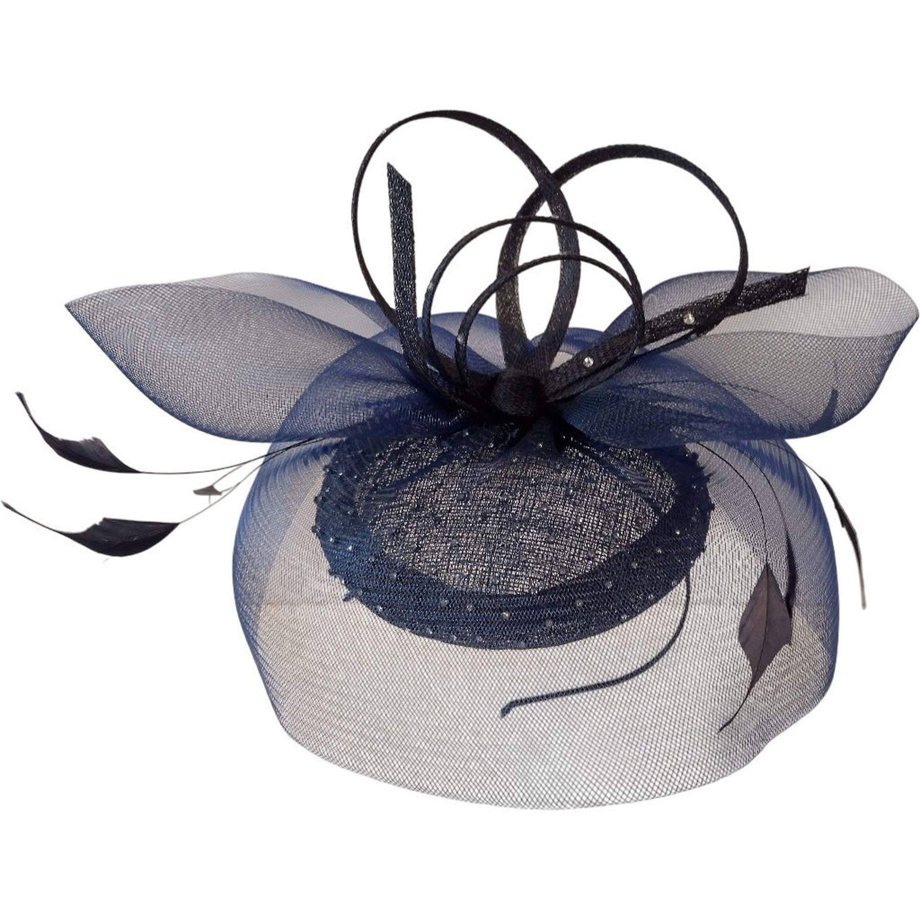 S&G Blue Fascinator Hat