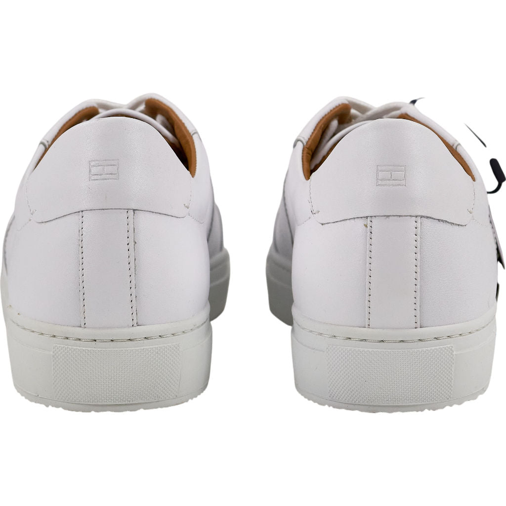 Tommy Hilfiger White Leather Trainers