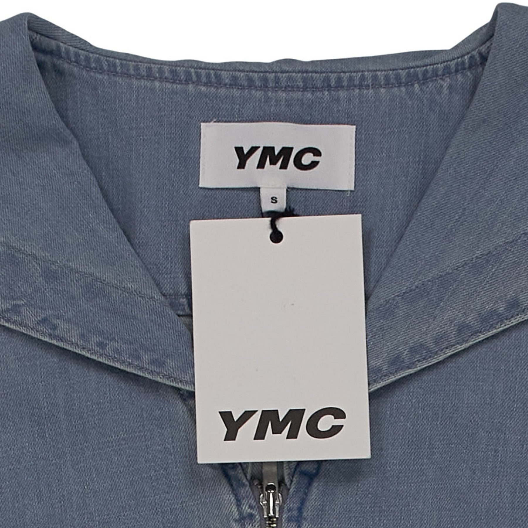 YMC Indigo Bleach Sindy Jumpsuit S