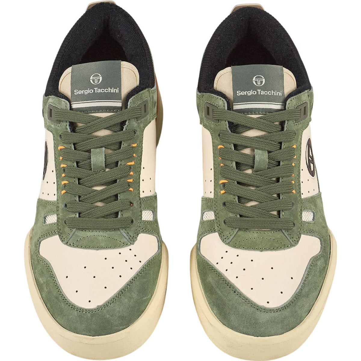 Sergio Tacchini Green Suede Trainer