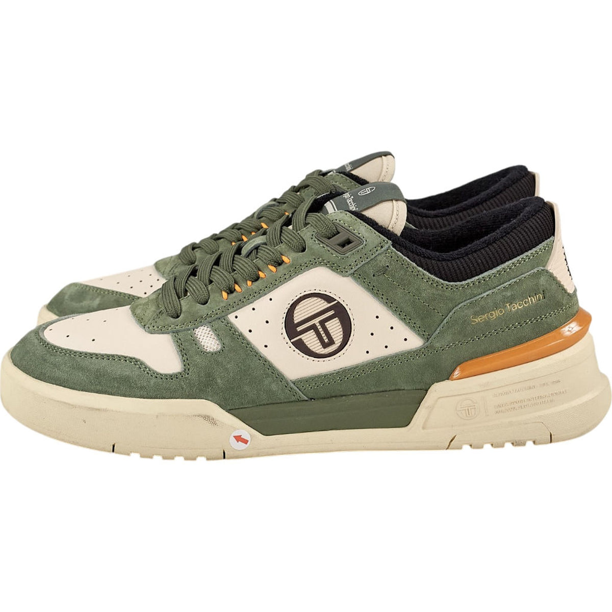 Sergio Tacchini Green Suede Trainer